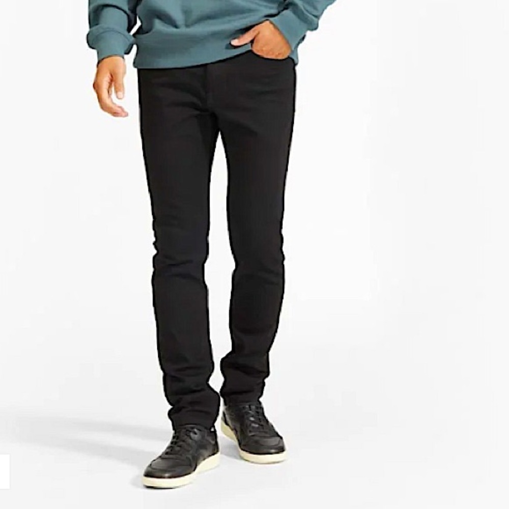 New Everlane Stretch Skinny Jeans Black NWT Size 30 x 32